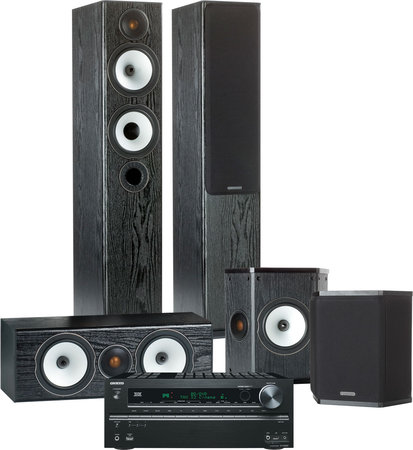 Onkyo 609 / Monitor Audio BX5