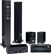 TX-NR616 Noir + Oran 45 HC Noir laqu�