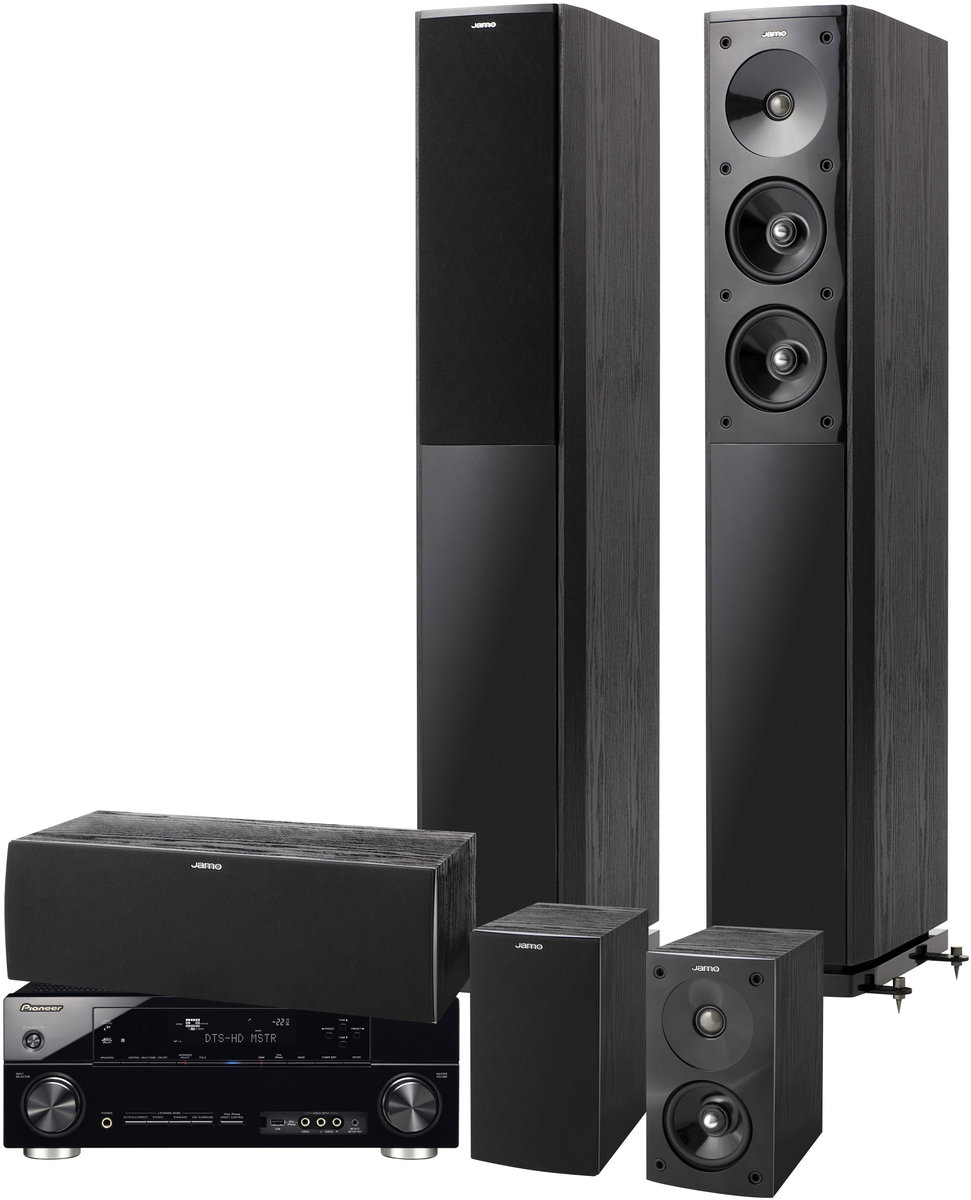Pioneer 920 / Jamo S606 Chaînes home-cinéma... - Son-Vidéo.com