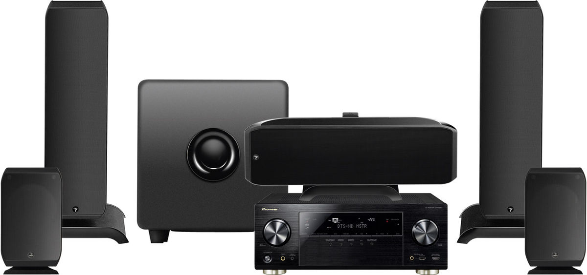 Pioneer 923 Focal Sib XL Cha nes Home cin ma Son Vid o