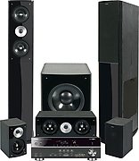 Yamaha HTR-4064 Noir + Shine 5.0 Noir + SW10 Noir
