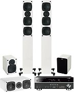 Yamaha HTR-4064 Noir + Evo E34 System blanc laqu�