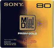 Sony Mini-disc Audio MDW80PRB (x5)
