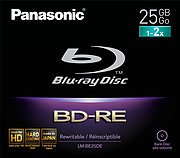 Panasonic BD-RE 25 Go (lot de 2)