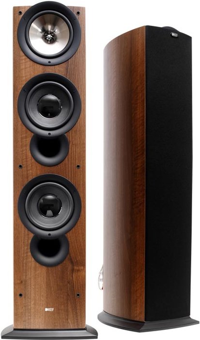 KEF iQ90 Noyer