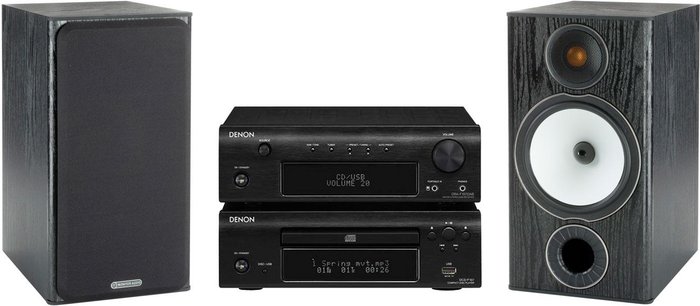 Cha�ne Hi-Fi Denon 107 / Monitor Audio BX2
