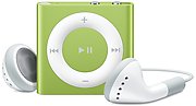 Apple iPod Shuffle 2 Go Vert