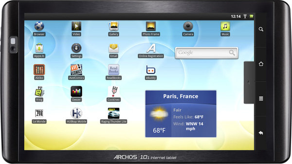 Tablette Archos 10.1 Internet Tablet