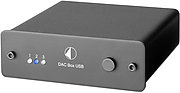 Convertisseur Pro-Ject DAC Box USB Noir - Convertisseur 24 bit/96 kHz, entrée USB, entrées numérique optique et coaxiale et sortie RCA