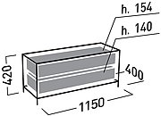Meuble TV-Vidéo Erard Ice Box