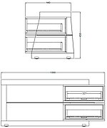 Meuble TV-Vidéo Neostyle LALA324