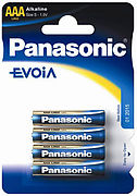 Panasonic AAA LR03 Evoia 1,5V (pack de 4)