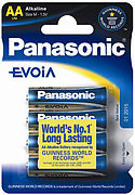 Panasonic AA LR6 Evoia 1,5V (pack de 4)