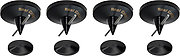 Real Cable C880A Noir (lot de 4)
