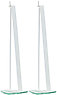 Waterfall Pieds Serio Blanc (la paire)