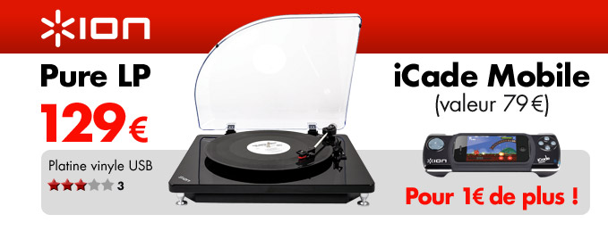 Promotion sp�ciale Ion : Ion Icade Mobile pour 1 euro