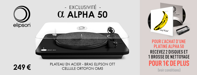 Elipson Alpha 50 : Offre de lancement