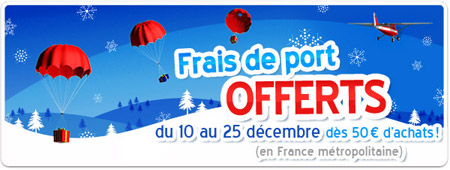 Frais de port offerts ! Frais de port offerts !