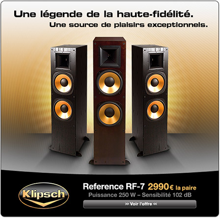 L'enceinte d'exception : Klipsch RF7 L'enceinte d'exception : Klipsch RF7