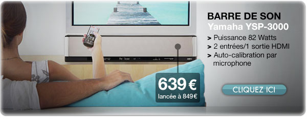 Yamaha YSP-3000 en promotion