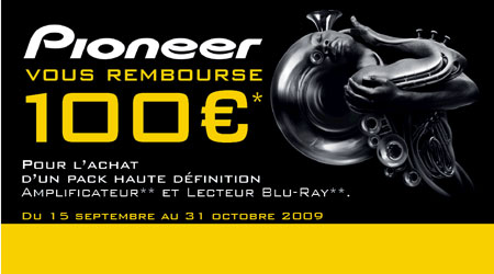 Offre de remboursement Pioneer Offre de remboursement Pioneer