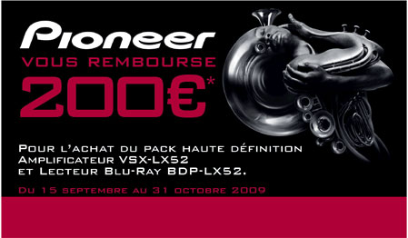 Offre de remboursement Pioneer Offre de remboursement Pioneer