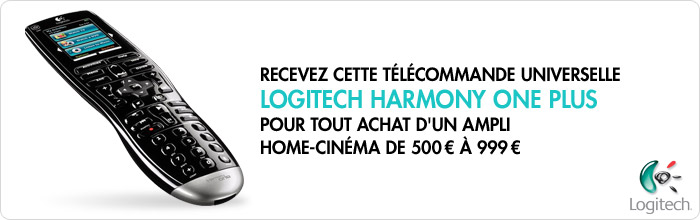 Télécommande Logitech Harmony offerte