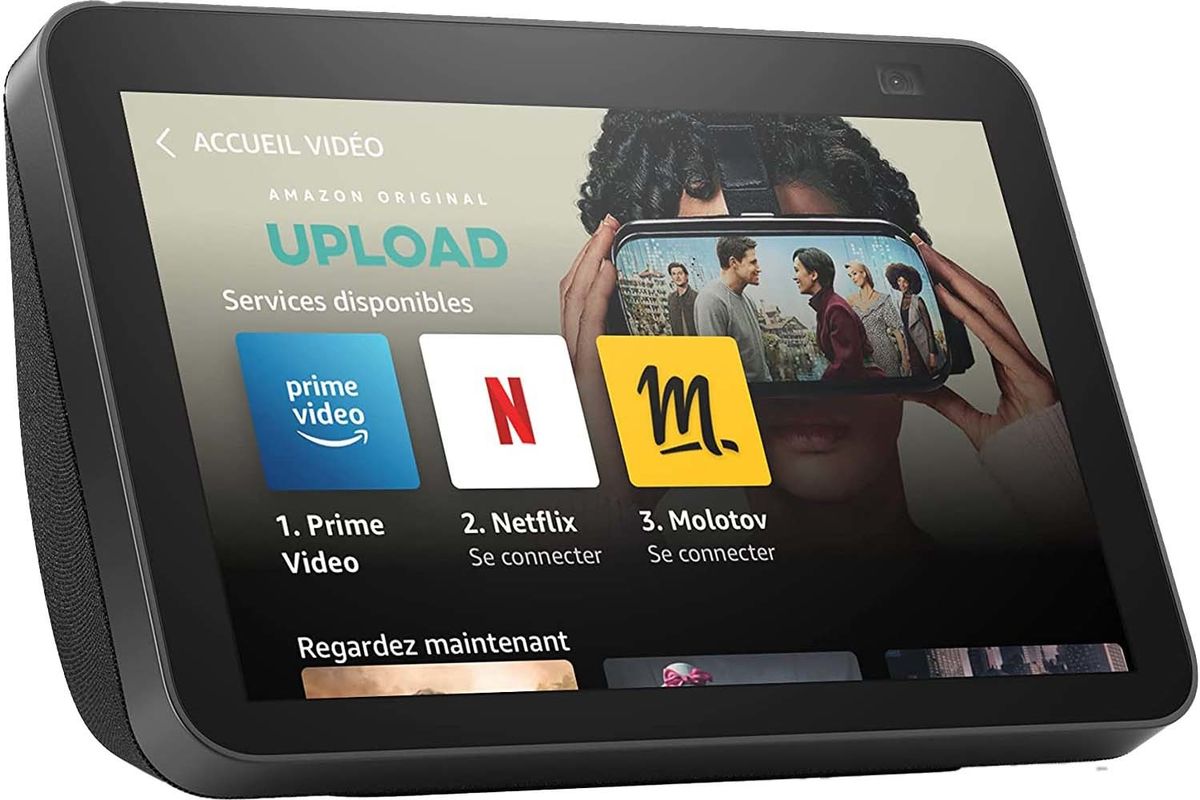 Amazon Echo Show 8 (2e génération) Anthracite