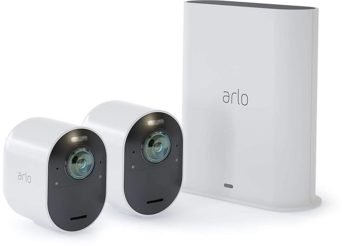 Caméras de surveillance Arlo Ultra VMS5240 (base + 2 caméras)