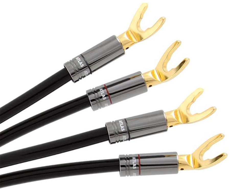 Câbles d'enceintes montés Atlas Hyper 3.5 Fourches (2 x 2 m)