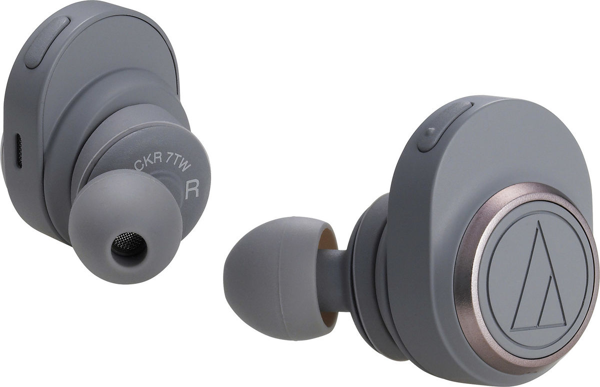 Écouteurs true wireless Audio-Technica ATH-CKR7TW Gris