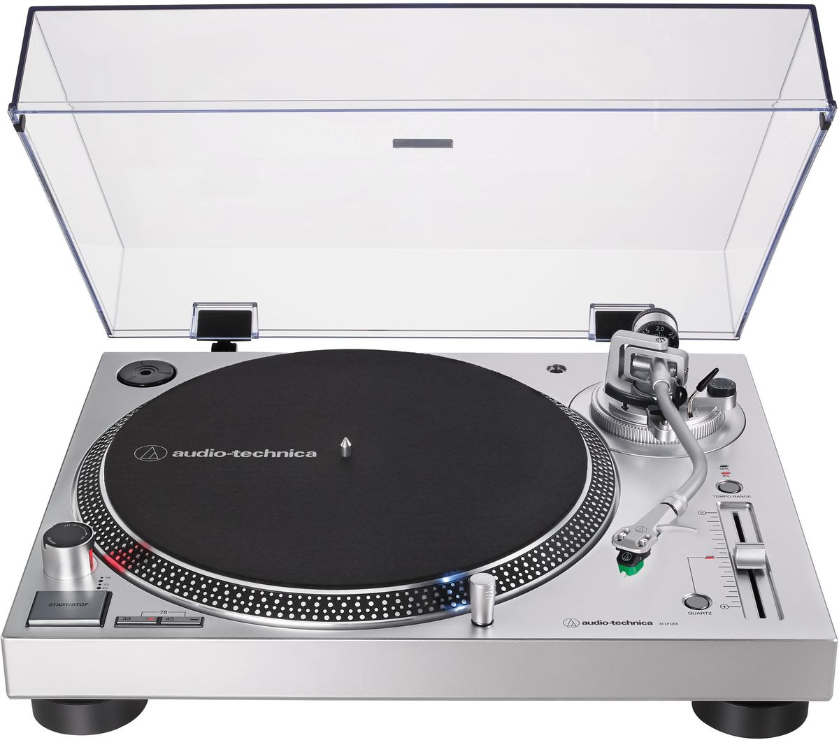 Platines vinyle hi-fi Audio-Technica AT-LP120XUSB Silver