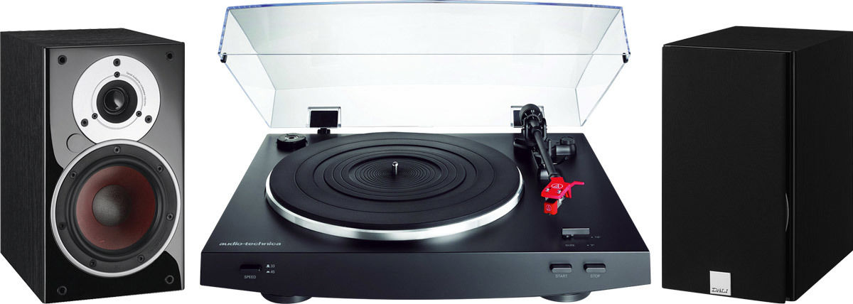 Chaînes vinyle Audio-Technica Zensor 1 AX Noir + AT-LP3 Noir