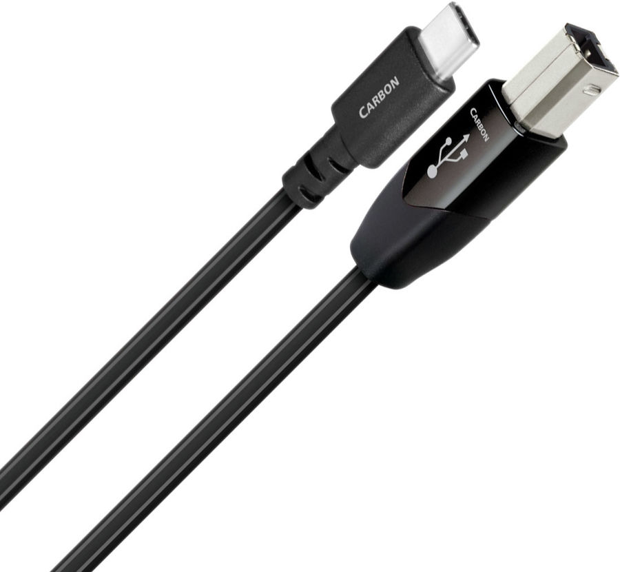 Audioquest Carbon USB B vers Type C (0,75 m) - Câbles USB