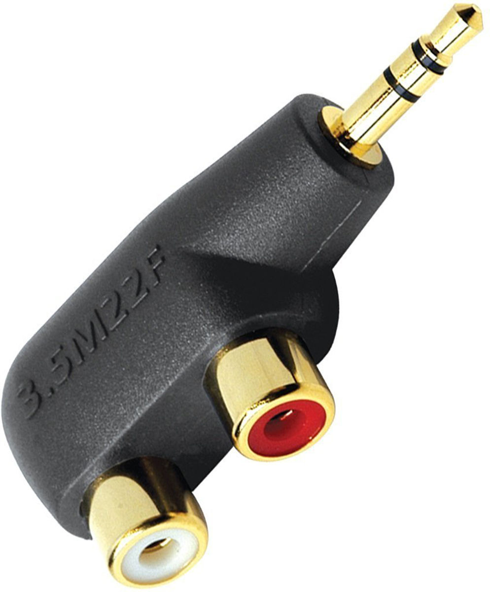 Adaptateurs audio Audioquest Mini jack mâle / 2 RCA femelle