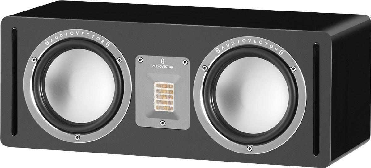 Enceintes centrales Audiovector QRC Noir laqué