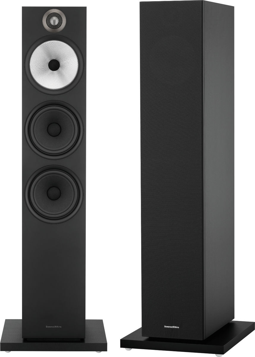 Enceintes colonne B&W 603 Noir mat