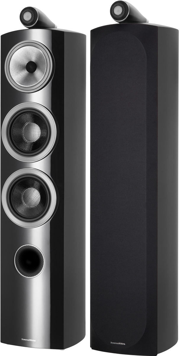 Enceintes colonne B&W 804 D3 Noir laqué