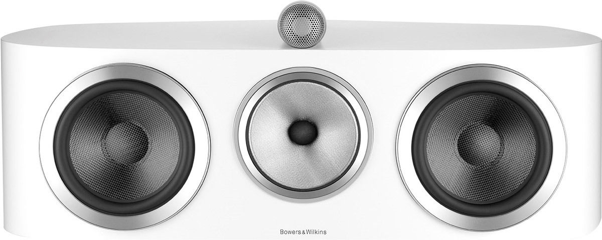 Enceintes centrales B&W HTM1 D3 Blanc Satin