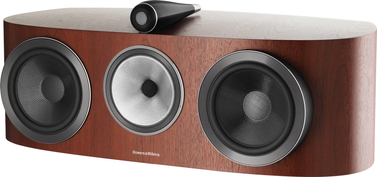 Enceintes centrales B&W HTM1 D3 Bois de Rose