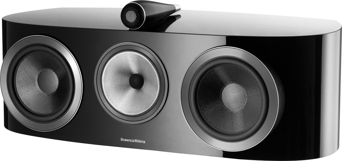 Enceintes centrales B&W HTM1 D3 Noir Laqué