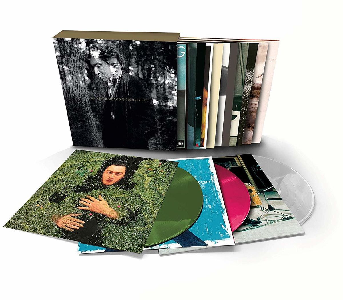 Disques vinyle Rock Pop Because Music Alain Bashung - Intégrale vinyle couleur