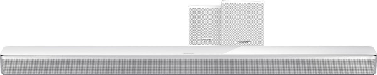 Home-cinéma sans fil Bose Soundbar 700 EU Blanc + Surround Speakers Blanc
