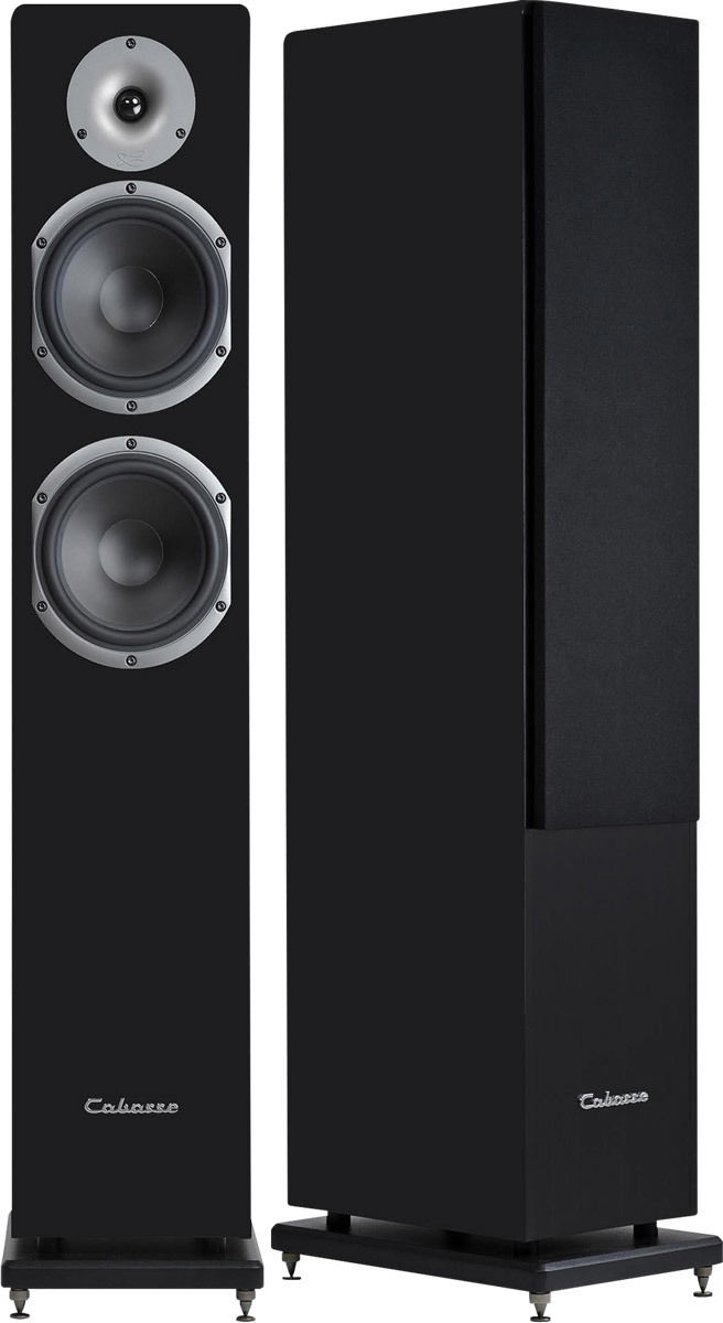 Enceintes colonne Cabasse MT32 Jersey Noir satiné