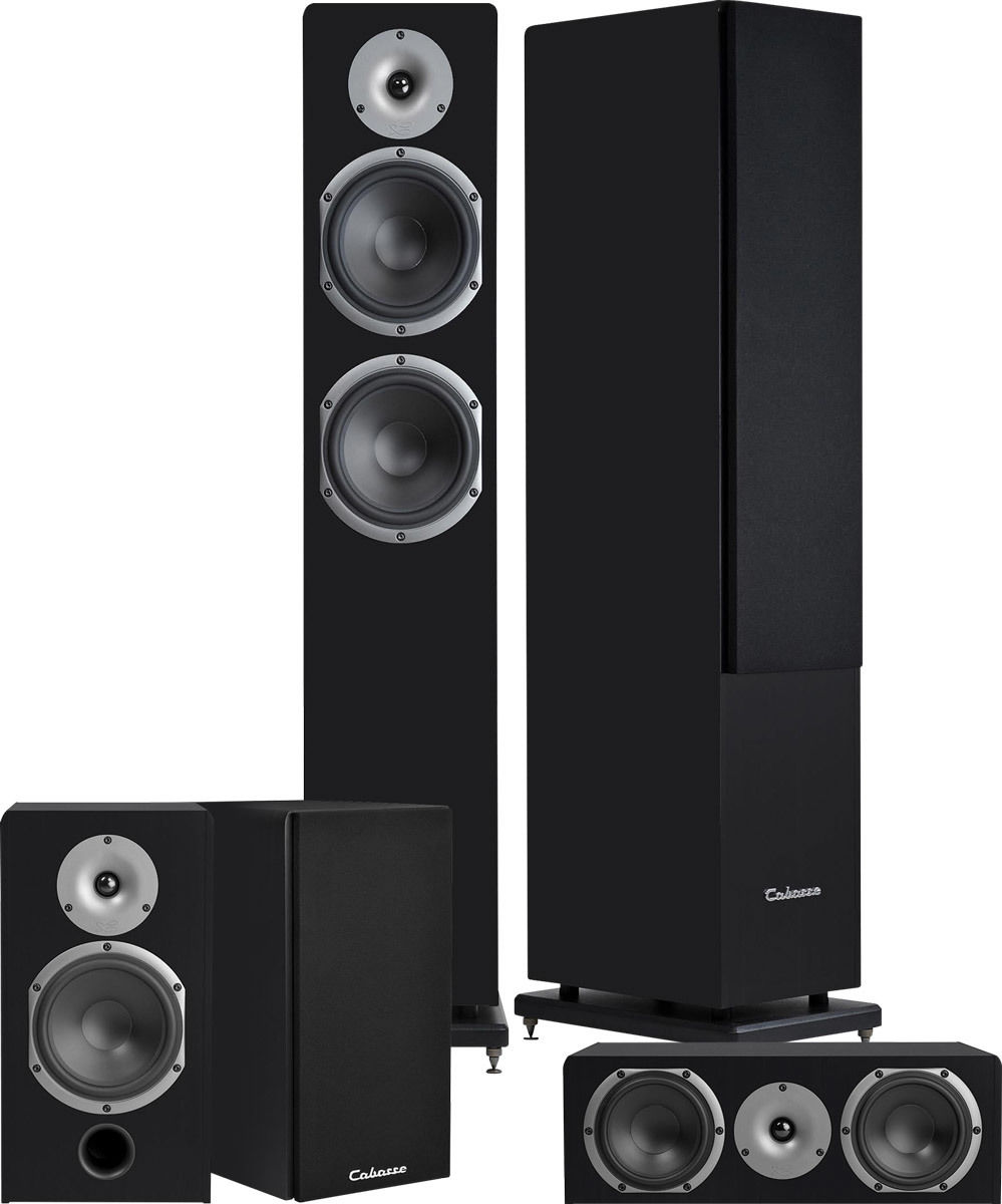 Packs d'enceintes grand spectacle Cabasse MT32 Jersey System Noir Satiné