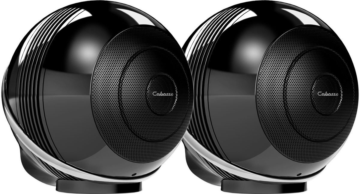 Enceintes connectées hi-fi Cabasse The Pearl Akoya Noir (la paire)