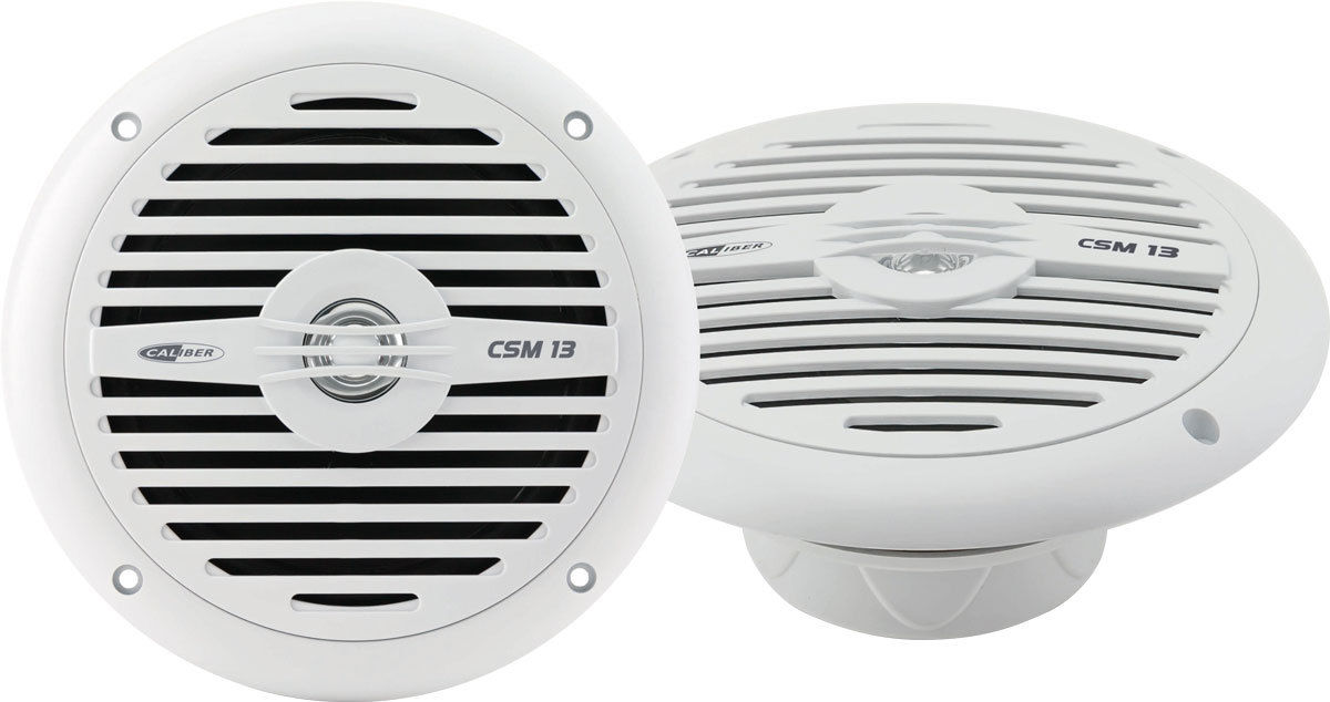 Haut-parleurs embarqués Caliber CSM13 New Blanc (la paire)