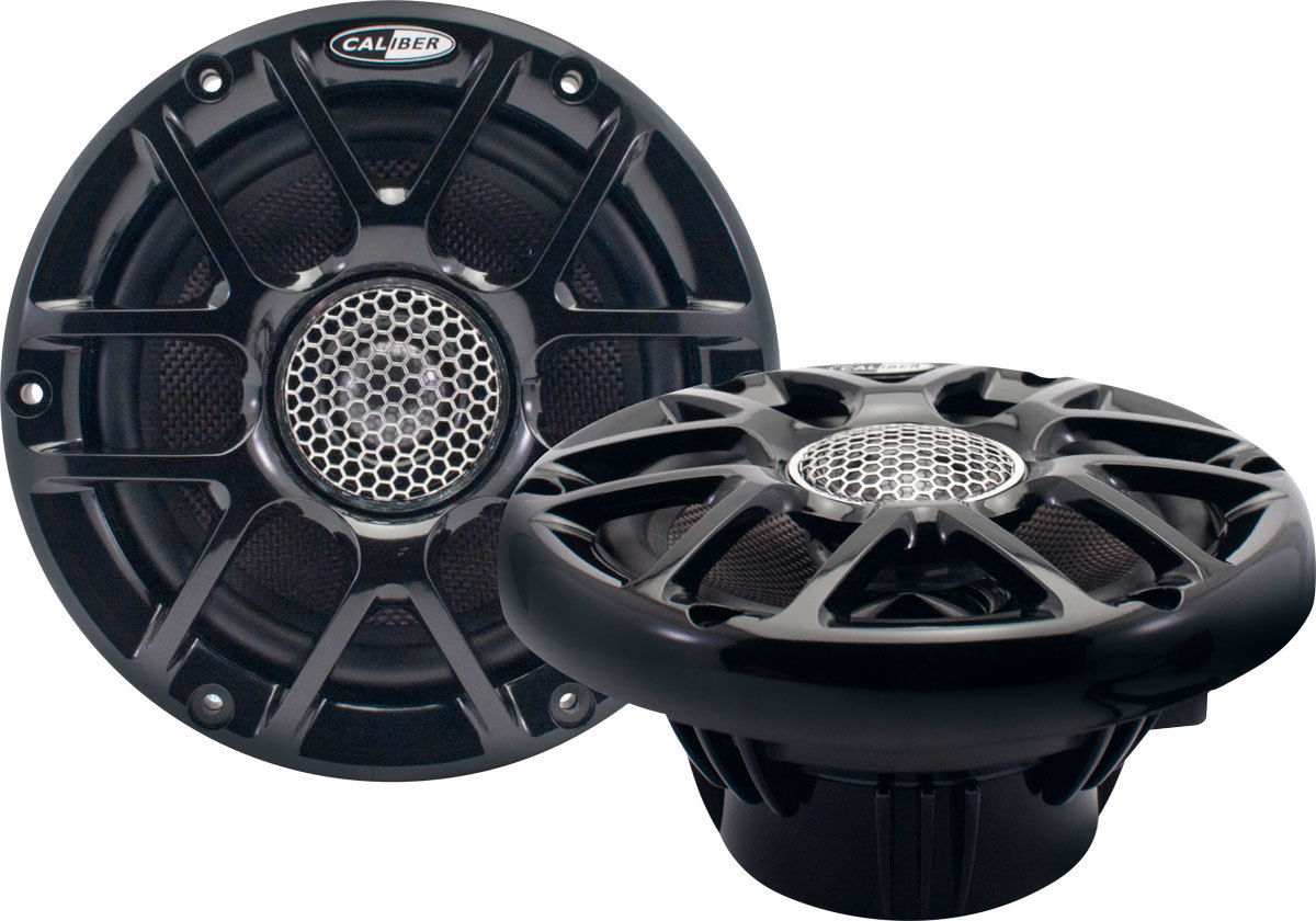 Haut-parleurs embarqués Caliber CSM16RGB /B Noir (la paire)
