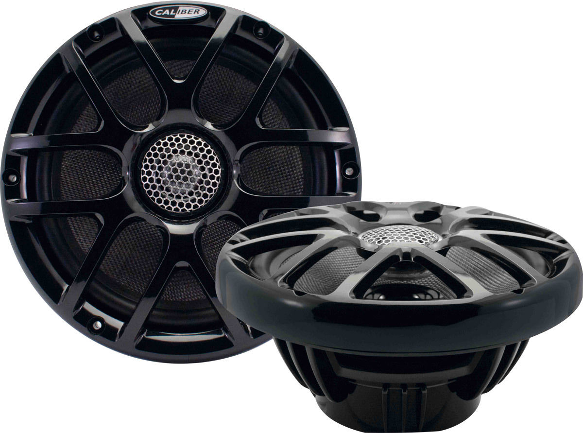 Haut-parleurs embarqués Caliber CSM20RGB/B Noir (la paire)
