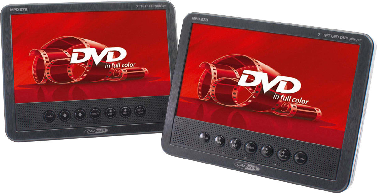 Lecteurs DVD portables Caliber MPD278